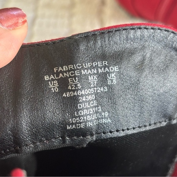 Jaclyn Smith Women's Dulce Fashion Bootie - Red Size 10 - Picture 9 of 12